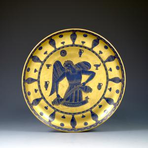 Piattella Temperanza - Gio Ponti, Richard-Ginori, 1925